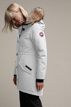 Chamarras Canada Goose Mujer México - Rossclair Abrigos Blancos XK9381764